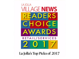 La Jolla Village News Readers Choice 2017 Award - Grunow Construction