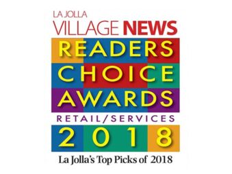 La Jolla Village News Readers Choice 2018 Award - Grunow Construction