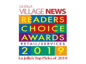 La Jolla Village News Readers Choice 2019 Award - Grunow Construction